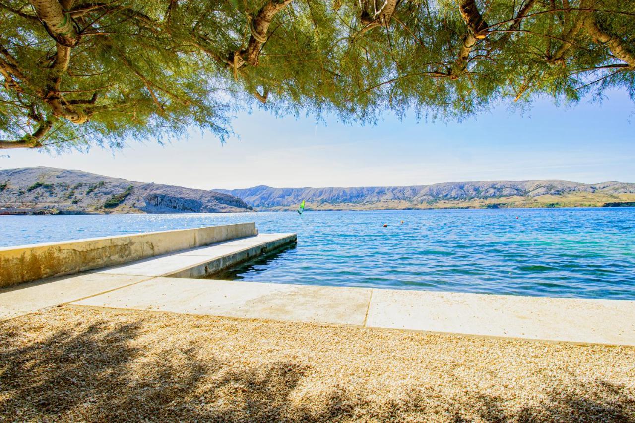 Galapagus Privat Beach & Boat Dock Appartement Metajna Buitenkant foto