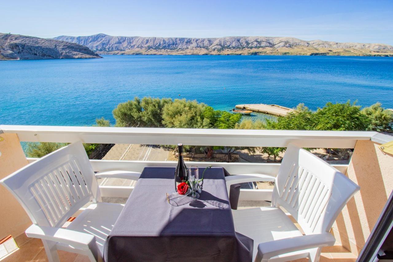 Galapagus Privat Beach & Boat Dock Appartement Metajna Buitenkant foto