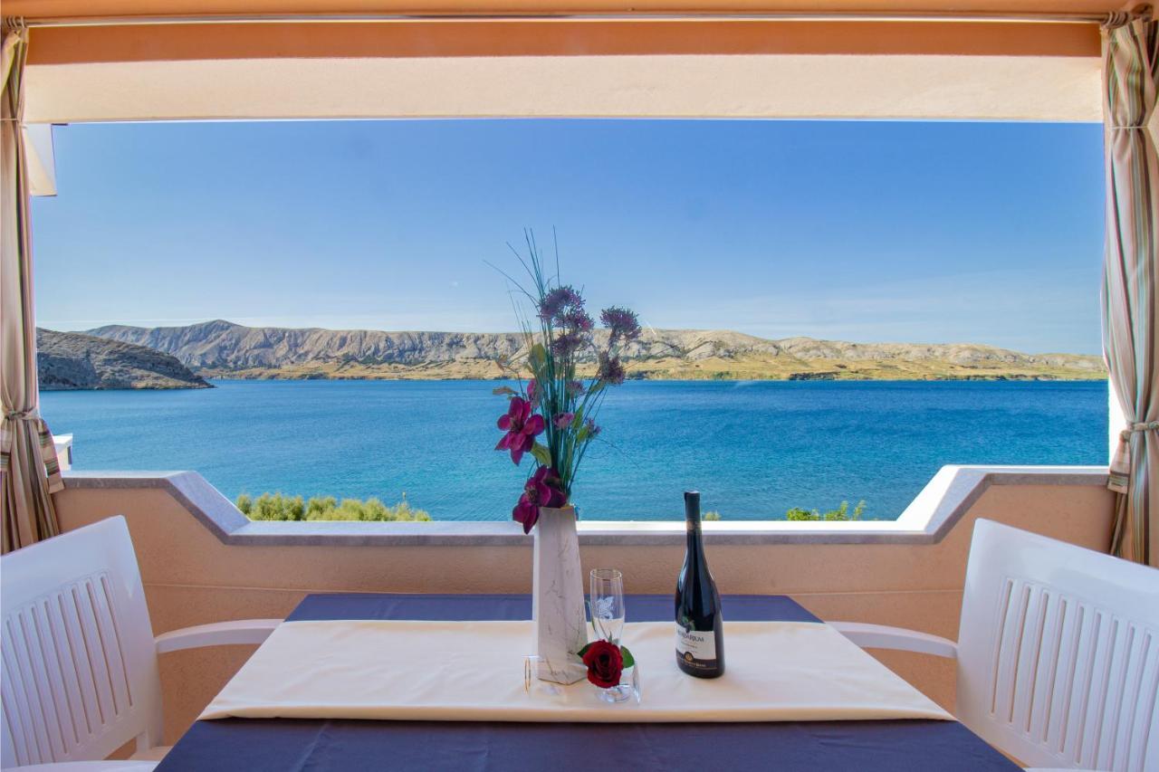 Galapagus Privat Beach & Boat Dock Appartement Metajna Buitenkant foto